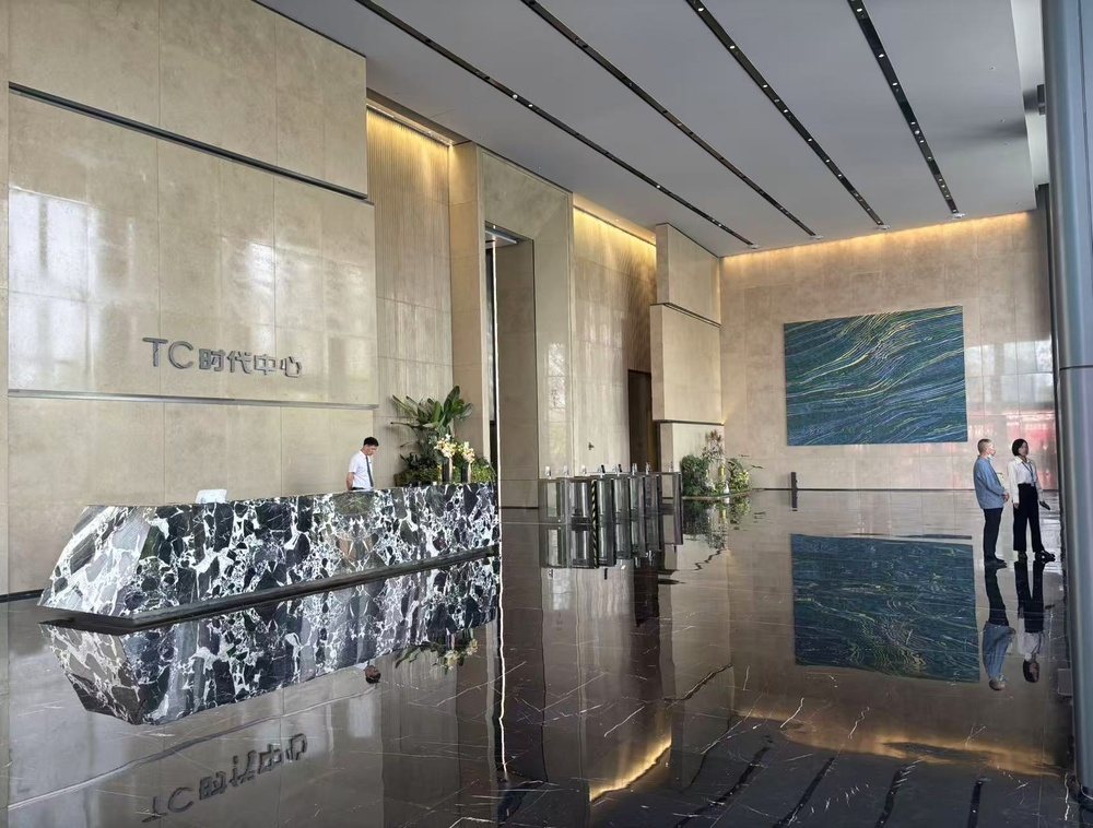 时代中心大堂图